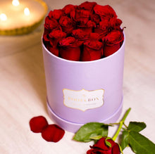 Load image into Gallery viewer, Red Roses - Lilac Flora Box