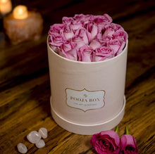 Load image into Gallery viewer, Light Pink Roses - Pastel Pink Flora Box