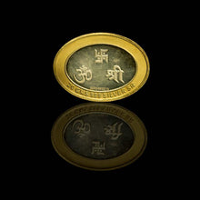 Load image into Gallery viewer, Silver/Gold Coin (Lakshmi & Ganesh)