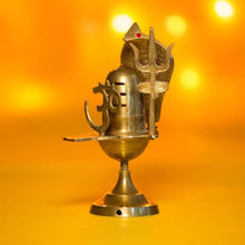 Load image into Gallery viewer, Shivling with Om Trishul Nag