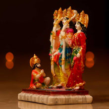 Load image into Gallery viewer, Blissful Ram Darbar Statue for Home Decor