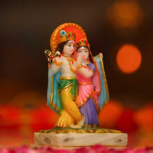 Load image into Gallery viewer, Captivating Radha Krishna Statue