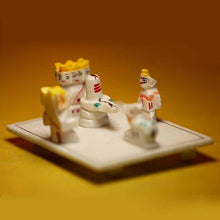 Load image into Gallery viewer, Handcrafted White Marble Shiv Parivar Figurine