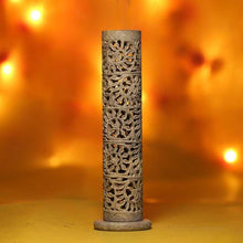 Load image into Gallery viewer, Handmade Multipurpose Marble Incense Holder with Traditional Artwork