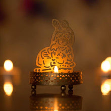 Load image into Gallery viewer, Beautiful Bal Gopal Shadow Tealight/Candle Holder