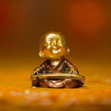 Load image into Gallery viewer, Golden Baby Monk Figurines Set of 4