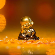 Load image into Gallery viewer, Golden Baby Monk Figurines Set of 4