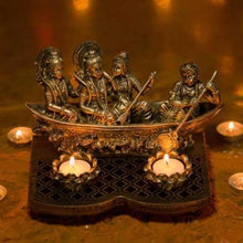 Load image into Gallery viewer, Handcrafted Antique Golden Ram Darbar Figurine