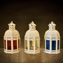 Load image into Gallery viewer, Beautiful Moroccan Hanging Lighting Lantern/Lamp (Set of 3)