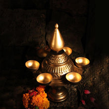 Load image into Gallery viewer, Enchanting Deepavali Traditional Tlight Lamp