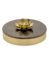 Load image into Gallery viewer, Elite Handcrafted Brass Pooja Lotus Samagridaan
