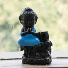 Load image into Gallery viewer, Handcrafted T-Light Lantern and Backflow Incense Holder Combo