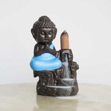 Load image into Gallery viewer, Handcrafted T-Light Lantern and Backflow Incense Holder Combo