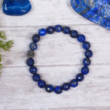 Load image into Gallery viewer, Lapis Lazuli Bracelet⎮Stone of Knowledge & Wisdom