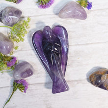 Load image into Gallery viewer, Amethyst Crystal Guardian Angel