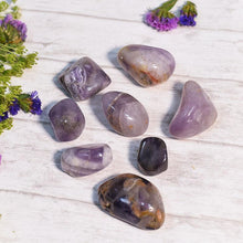 Load image into Gallery viewer, Amethyst Crystal Healing Tumble Stone Set⎮Stone of Protection