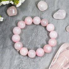 Load image into Gallery viewer, Rose Quartz 'Love' Band/Bracelet