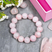 Load image into Gallery viewer, Rose Quartz 'Love' Band/Bracelet