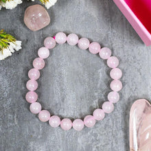 Load image into Gallery viewer, Rose Quartz Crystal Healing Bracelet⎮Love Stone