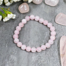 Load image into Gallery viewer, Rose Quartz Crystal Healing Bracelet⎮Love Stone