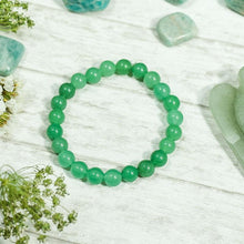 Load image into Gallery viewer, Green Jade Bracelet (Stone of Heaven)