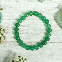 Load image into Gallery viewer, Green Jade Bracelet (Stone of Heaven)
