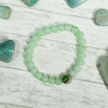 Load image into Gallery viewer, Love Heart Chakra, Aventurine 24 Bead Band/ Bracelet