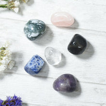 Load image into Gallery viewer, Education Crystal Healing Tumble Stone Set