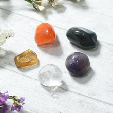 Load image into Gallery viewer, Energy/ Health Booster Crystal Healing Tumble Stone Set