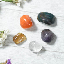 Load image into Gallery viewer, Energy/ Health Booster Crystal Healing Tumble Stone Set