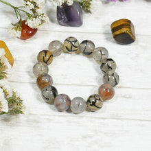 Load image into Gallery viewer, Agate Gemstone Spiritual Protection Band/Bracelet