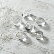 Load image into Gallery viewer, Clear Quartz Crystal Healing Tumble Stone Set