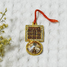 Load image into Gallery viewer, Divine Shri Ketu Yantra Pendant with White Stone