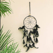 Load image into Gallery viewer, Handmade Black Dream Catcher