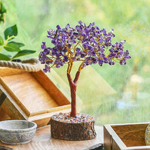 Load image into Gallery viewer, Amethyst Gemstone Money Tree
