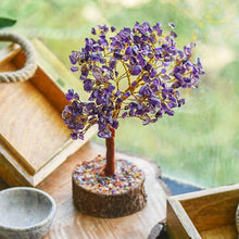 Load image into Gallery viewer, Amethyst Gemstone Money Tree