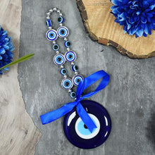 Load image into Gallery viewer, Blue Evil Eye Hanging for Protection