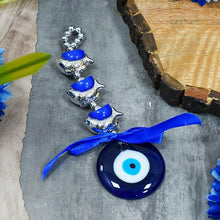 Load image into Gallery viewer, Feng Shui Evil Eye Three Fish Hanging