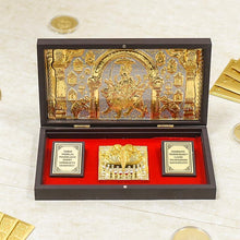Load image into Gallery viewer, 24K Gold Foil Maa Durga Pooja Box