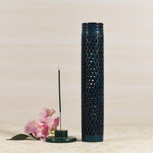 Load image into Gallery viewer, Handcrafted Latticework Marble Incense Stick Holder