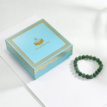 Load image into Gallery viewer, Green Jade Bracelet (Stone of Heaven)