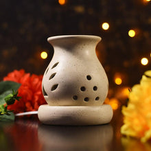 Load image into Gallery viewer, Handcrafted Brown Ceramic Pot Aroma Diffuser
