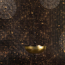 Load image into Gallery viewer, Handcrafted Antique Brass finish Hanging Urli