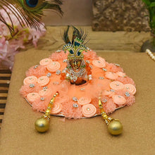 Load image into Gallery viewer, Attractive Peach Krishna Poshak