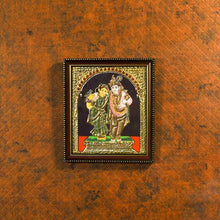 Load image into Gallery viewer, Handpainted Raddha Krishna Traditional Tanjore Painting