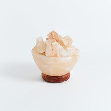 Load image into Gallery viewer, Himalayan Pink Salt Firebowl Glow Lamp