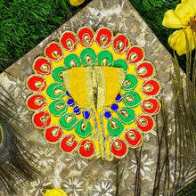 Load image into Gallery viewer, Peacock Style Laddu Gopal Dress
