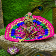 Load image into Gallery viewer, Laddu Gopal Dress With Jaipuri Print