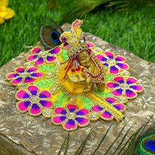 Load image into Gallery viewer, Laddu Gopal Dress With Floral Design