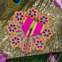 Load image into Gallery viewer, Laddu Gopal Dress With Floral Design